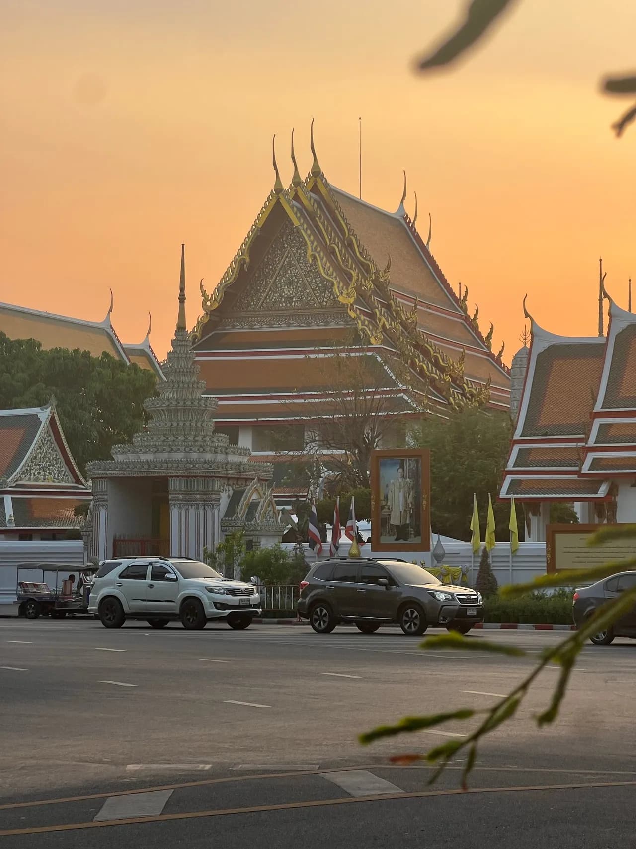 Buddha images of Wat Pho - Von Saranrom Park, Thailand