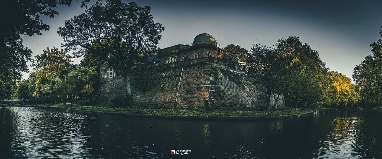 Sonnenborgh Observatory - From Maliesingel, Netherlands