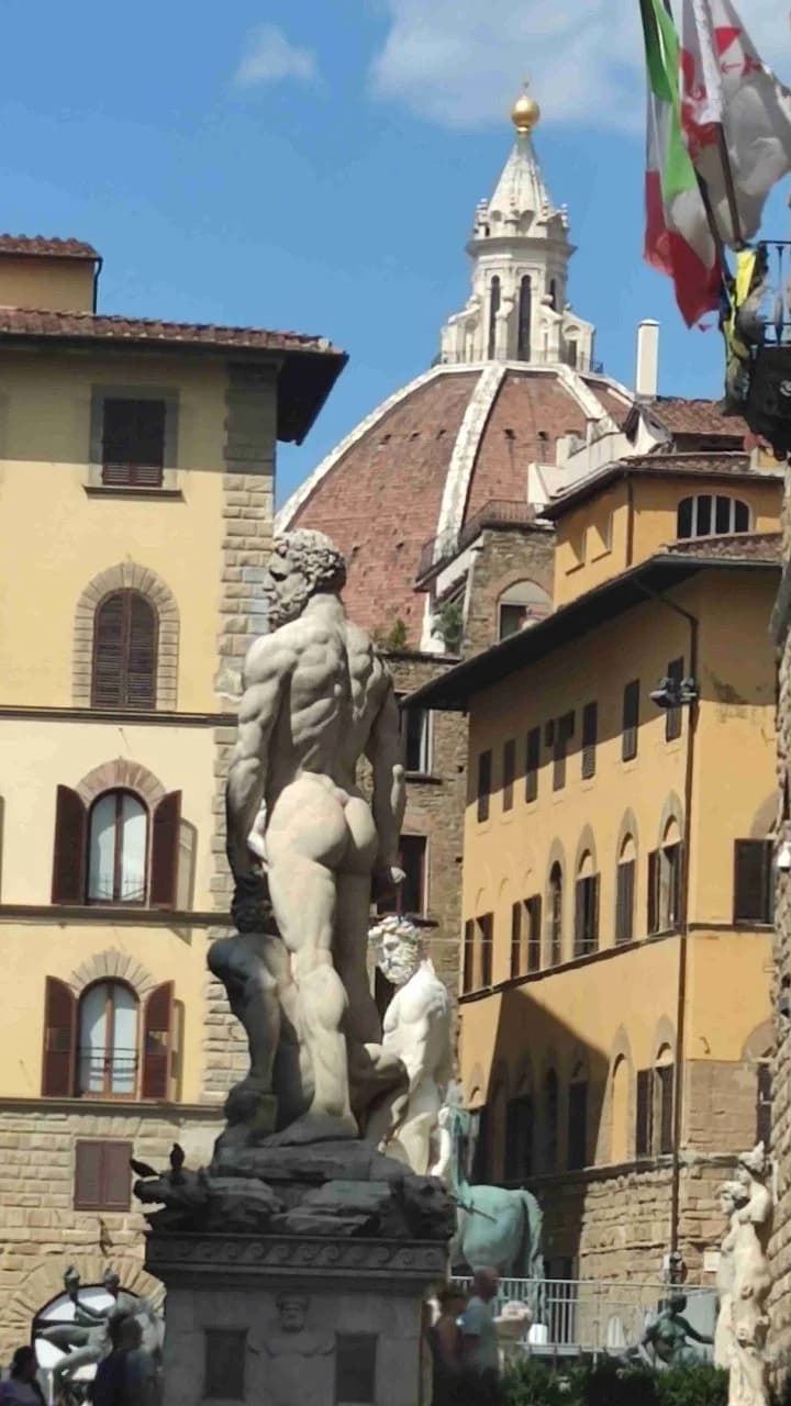 Statua di Ercole e Caco - Z Piazza della Signoria, Italy