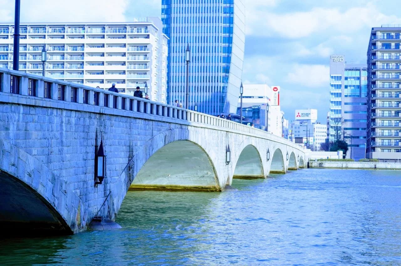Mandai bridge - Von Yasuragi street, Japan