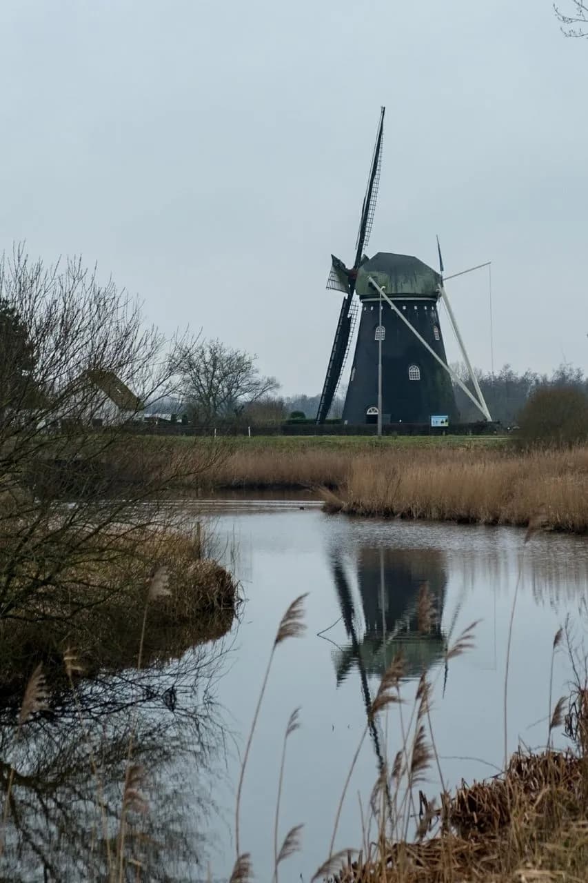 Coppense Molen - Dari Parking, Netherlands