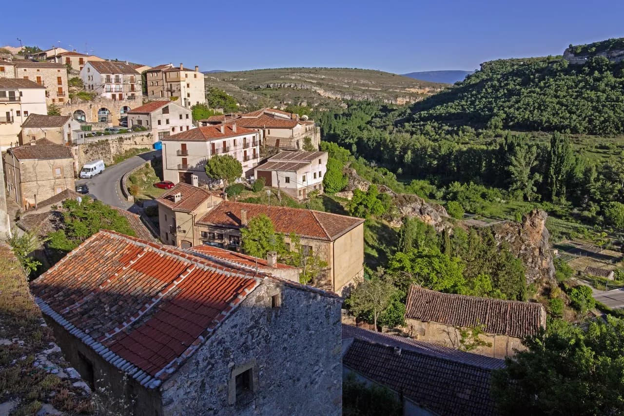 Sepúlveda - Kimdən Mirador de la ciudad, Spain