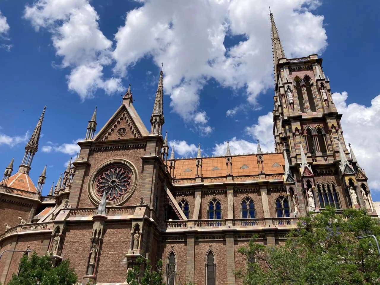 Iglesia del Sagrado Corazón de Jesús - Iglesia de los Capuchinos - From Paseo del Buen Pastor, Argentina
