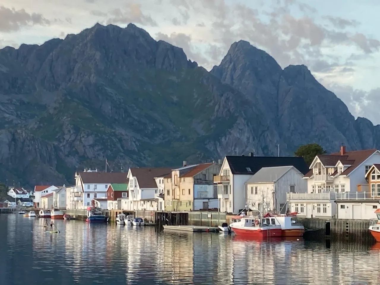 Hennigsvaer - Från Lofoten Islands, Norway