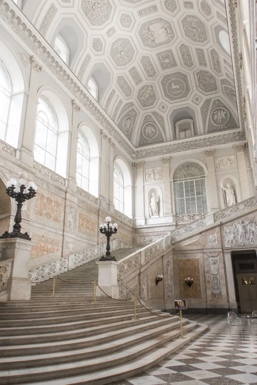 Royal Palace of Naples - Von Inside, Italy