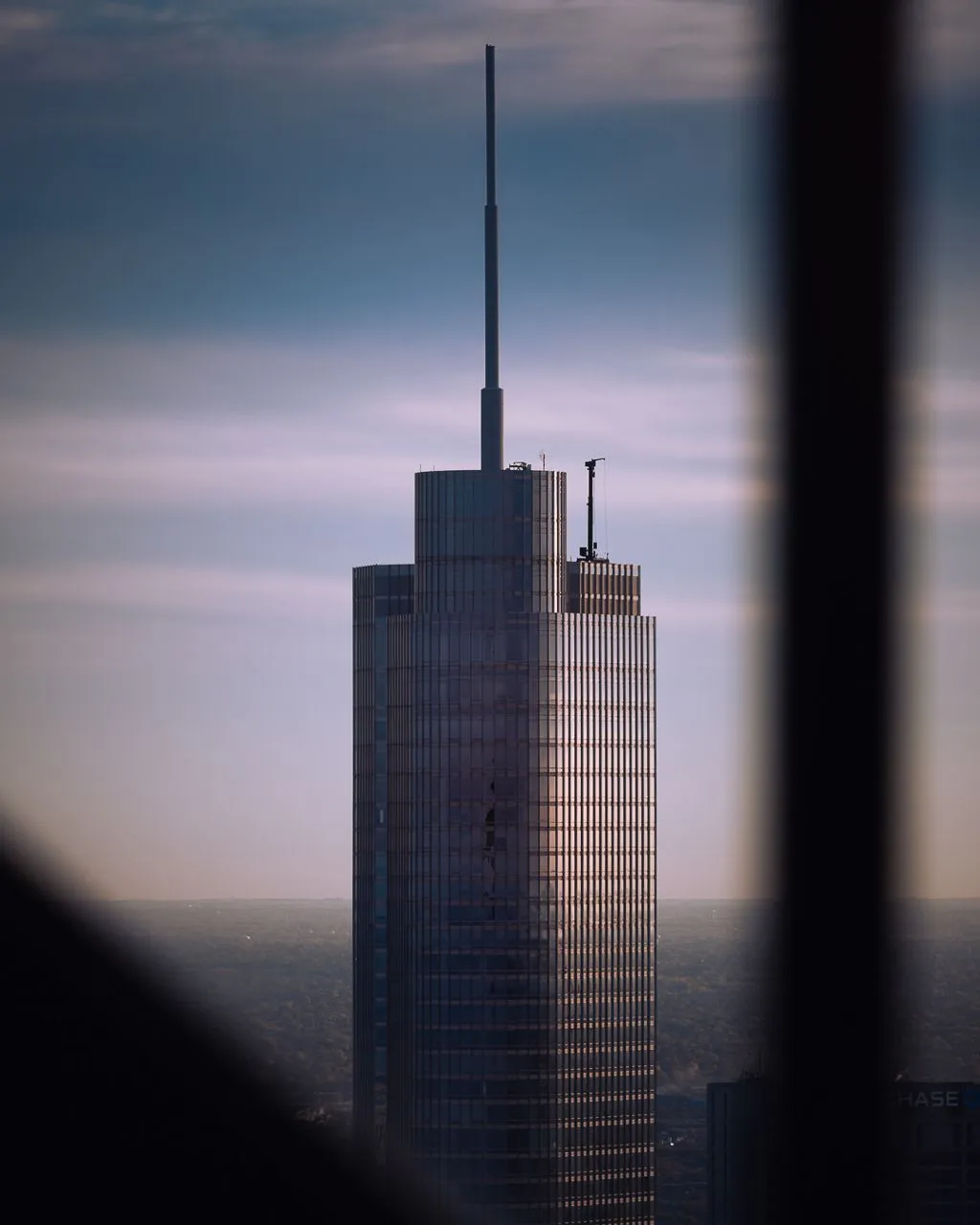 Trump Tower - Von 360 Chicago (John Hancock Observatory) at dawn, United States