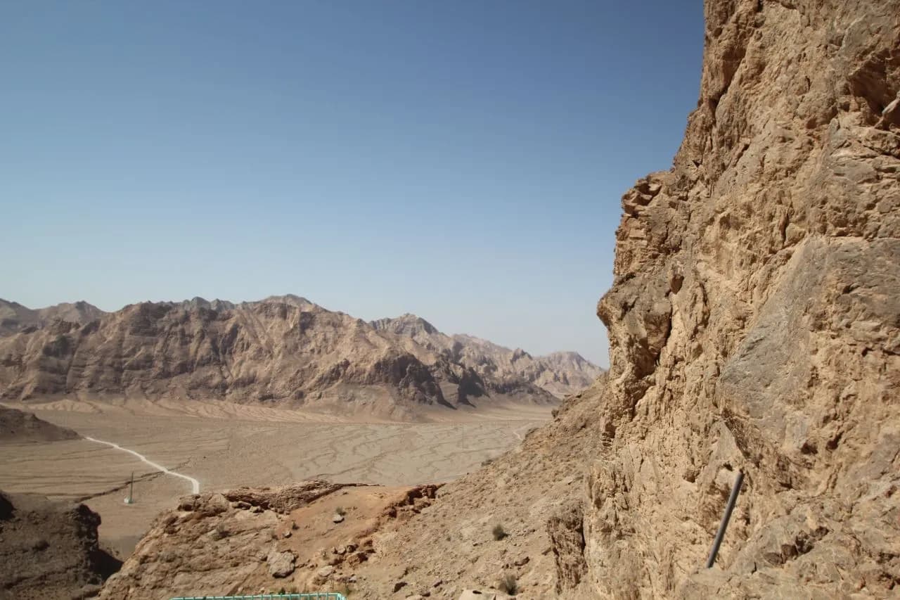 Pir-e-Sabz Zoroastrian Fire Temple - Od Entrance, Iran