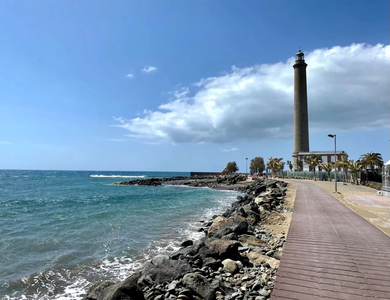 Maspalomas Lighthouse - Von Beach, Spain