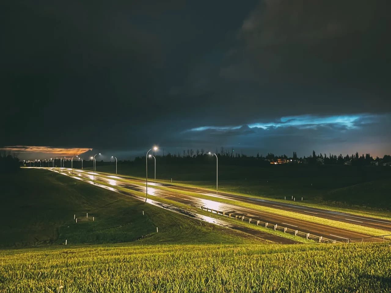 Anthony Henday Dr - 来自 Near St. Albert, Canada