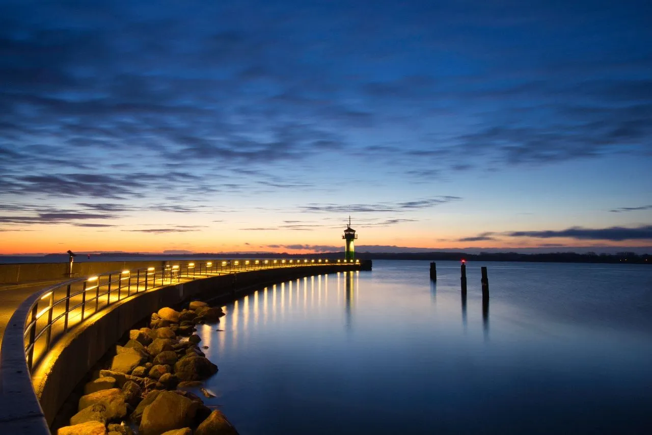Leuchtfeuer Travemünde - Germany