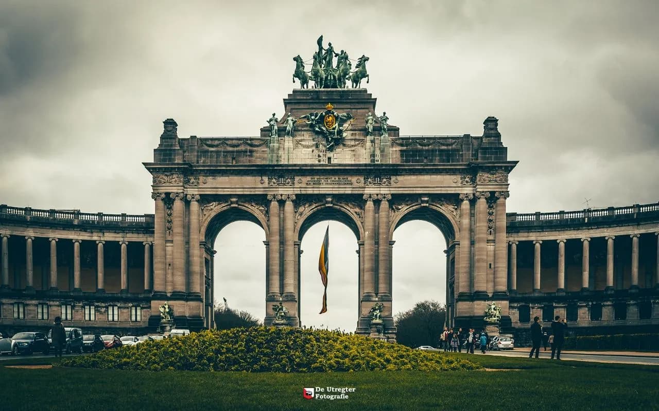 Triumphal Arch - Frá Parc di Cinquantenaire, Belgium