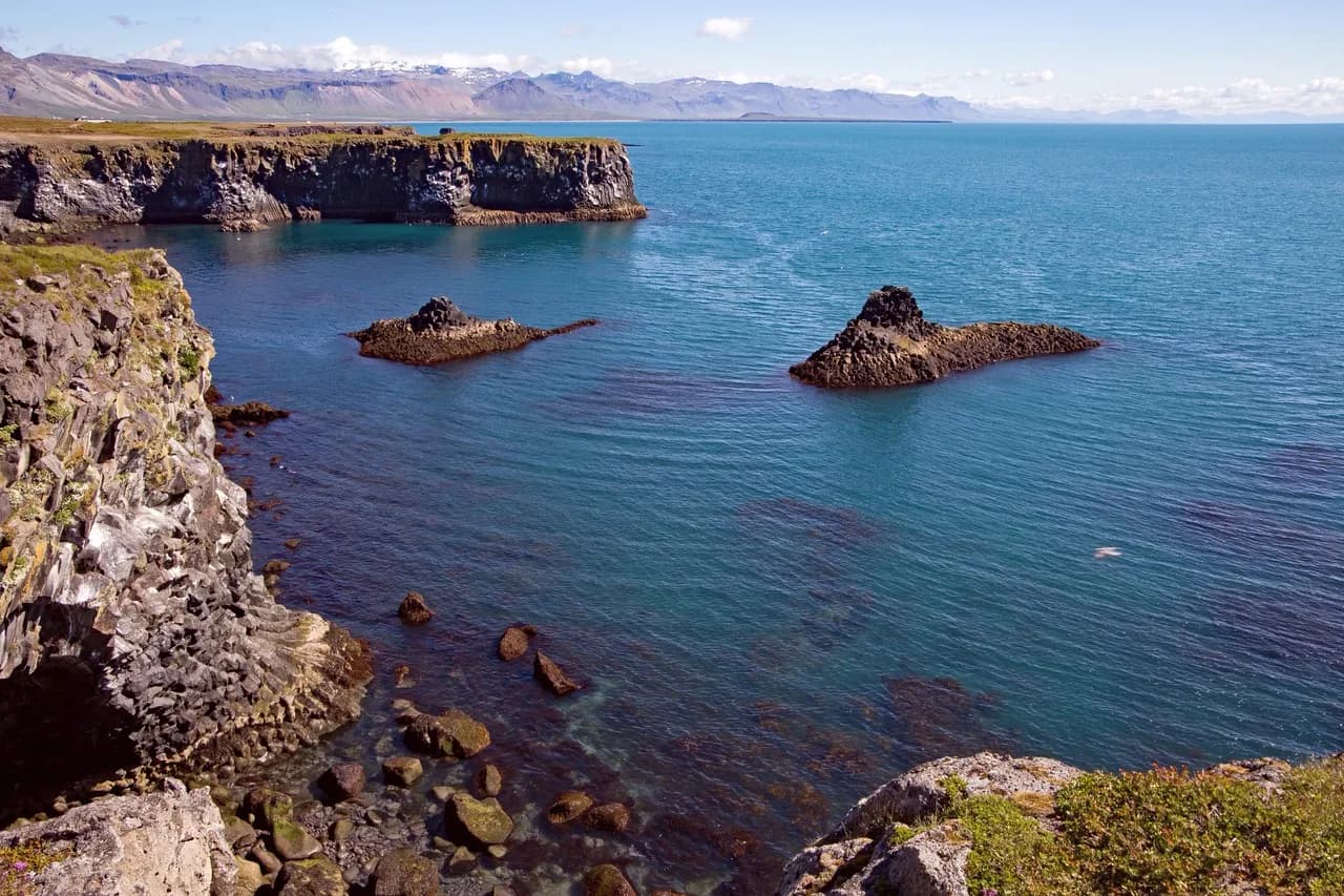 Arnarstapi Cliff Viewpoint - From South Side, Iceland