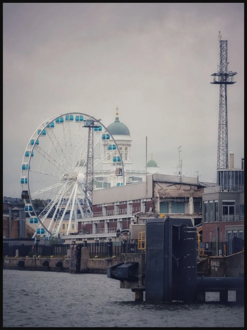 SkyWheel Helsinki - Desde Ferry, Finland