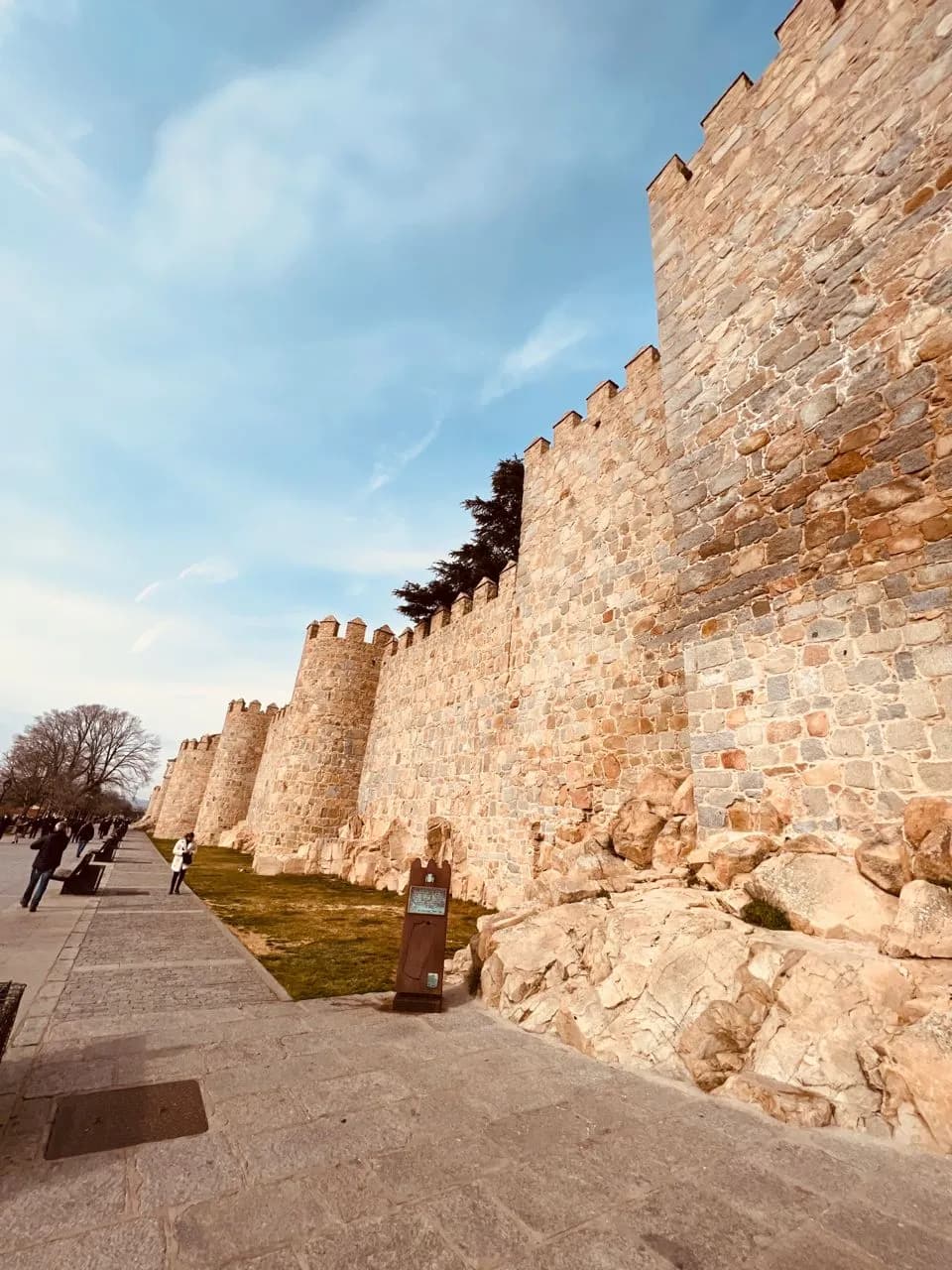 Muralla de Alcázar - From Mirador de Avila, Spain
