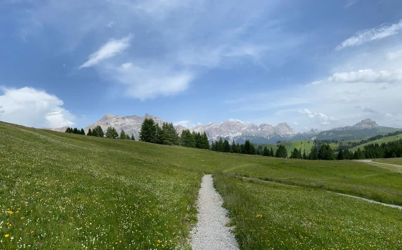 Alta Badia - から Pre dai Corf, Italy