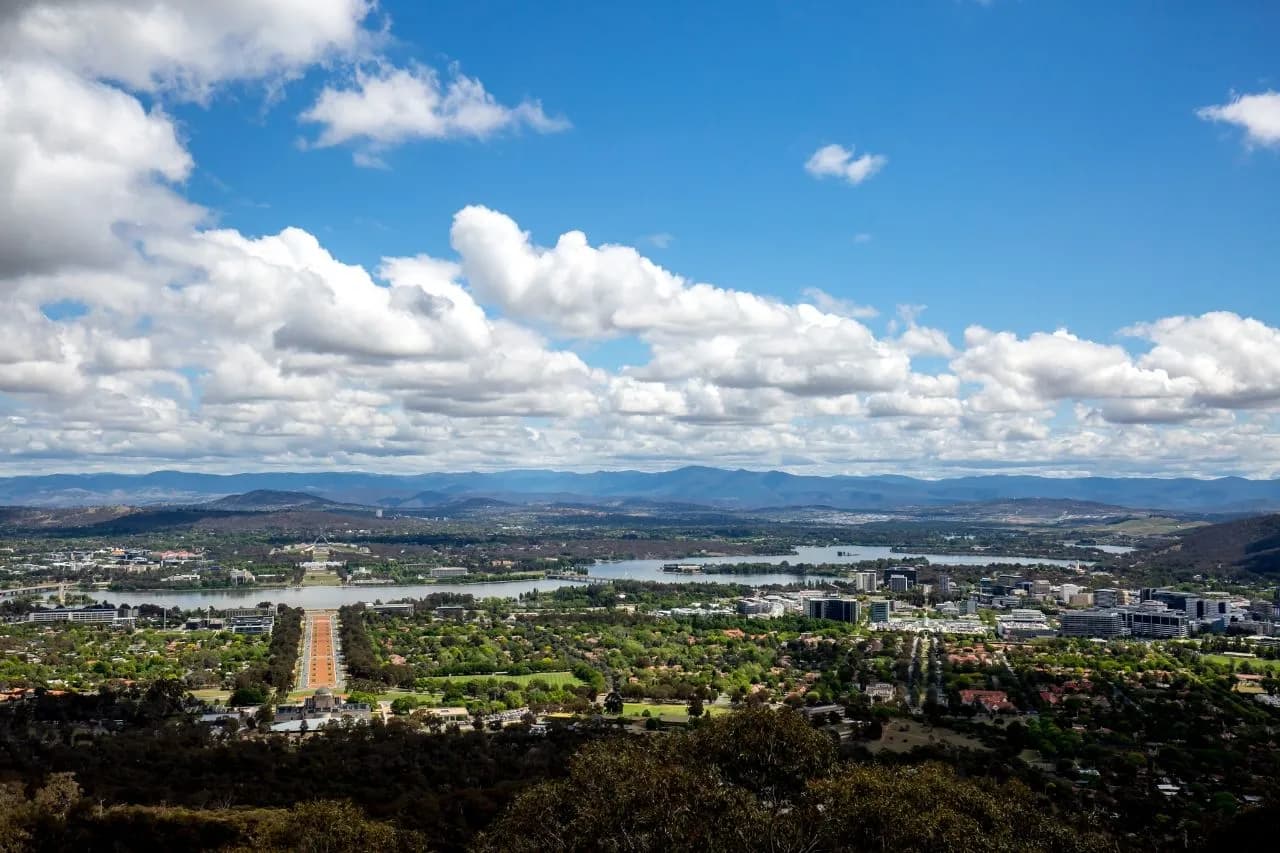Canberra - Von Mount Ainslie Lookout, Australia
