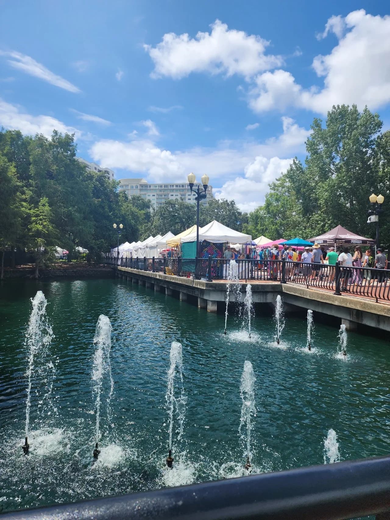 Lake Eola - From Bridge in Lake Eola, United States