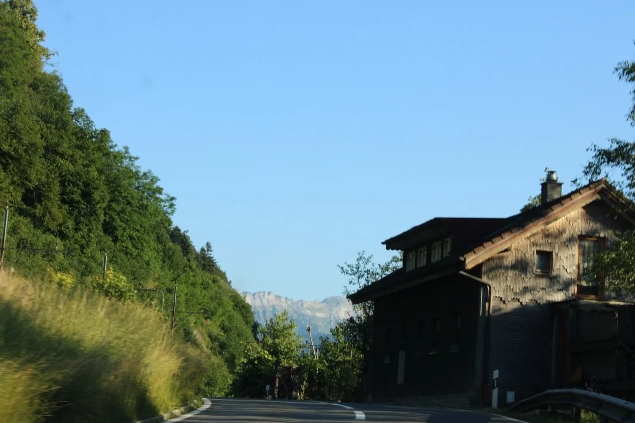 Blick Richtung First (LU) - De Emme, Switzerland