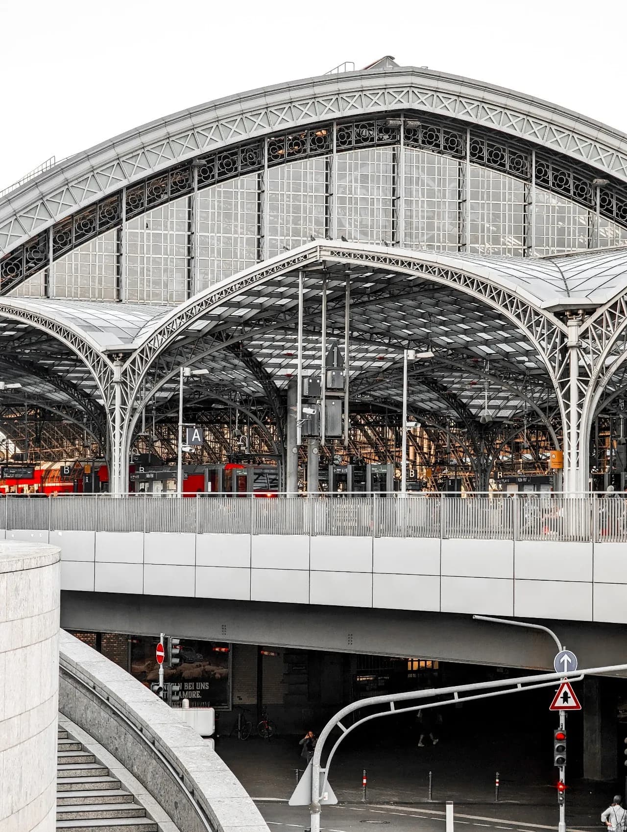 Cologne Central Station - Von Domherrenfriedhof, Germany