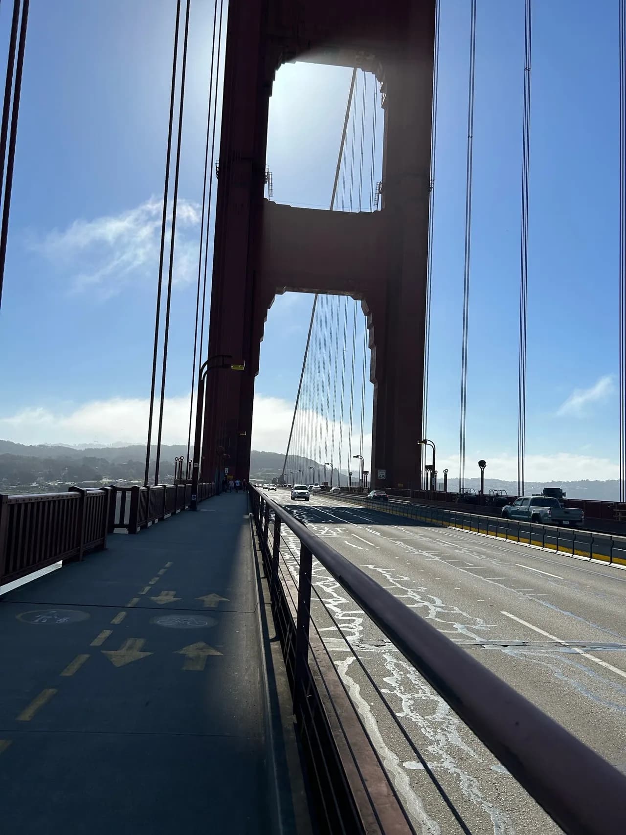 Golden Gate Bridge - Från Walkside, United States