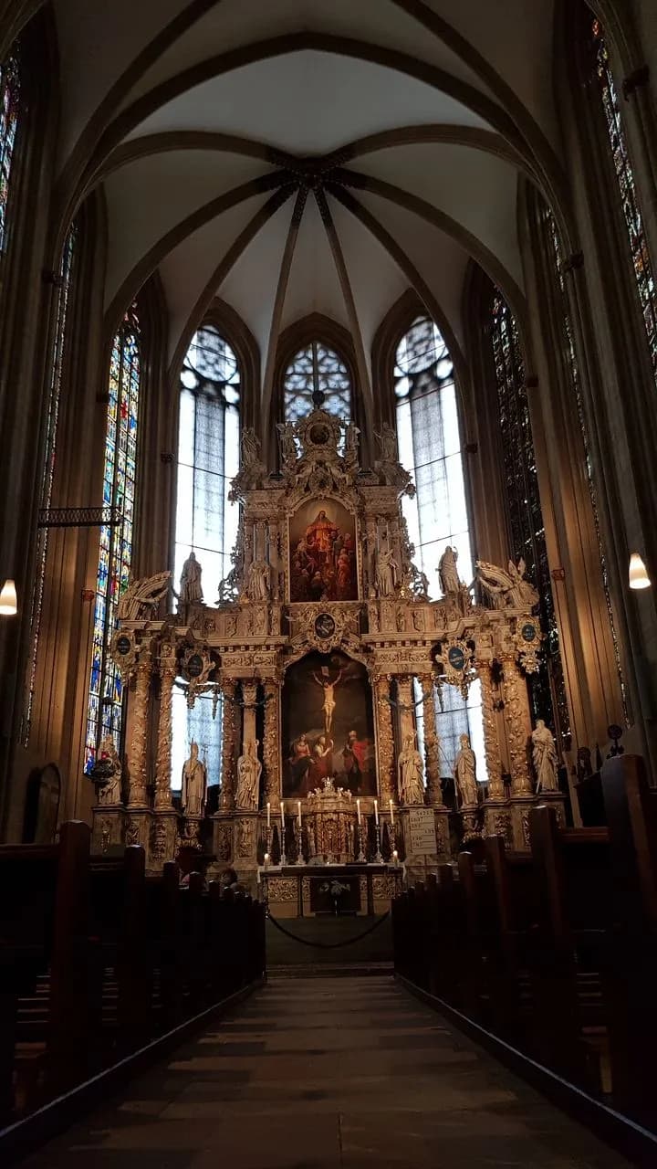 Innenansicht Erfurter Dom - Tól Erfurter Dom, Germany