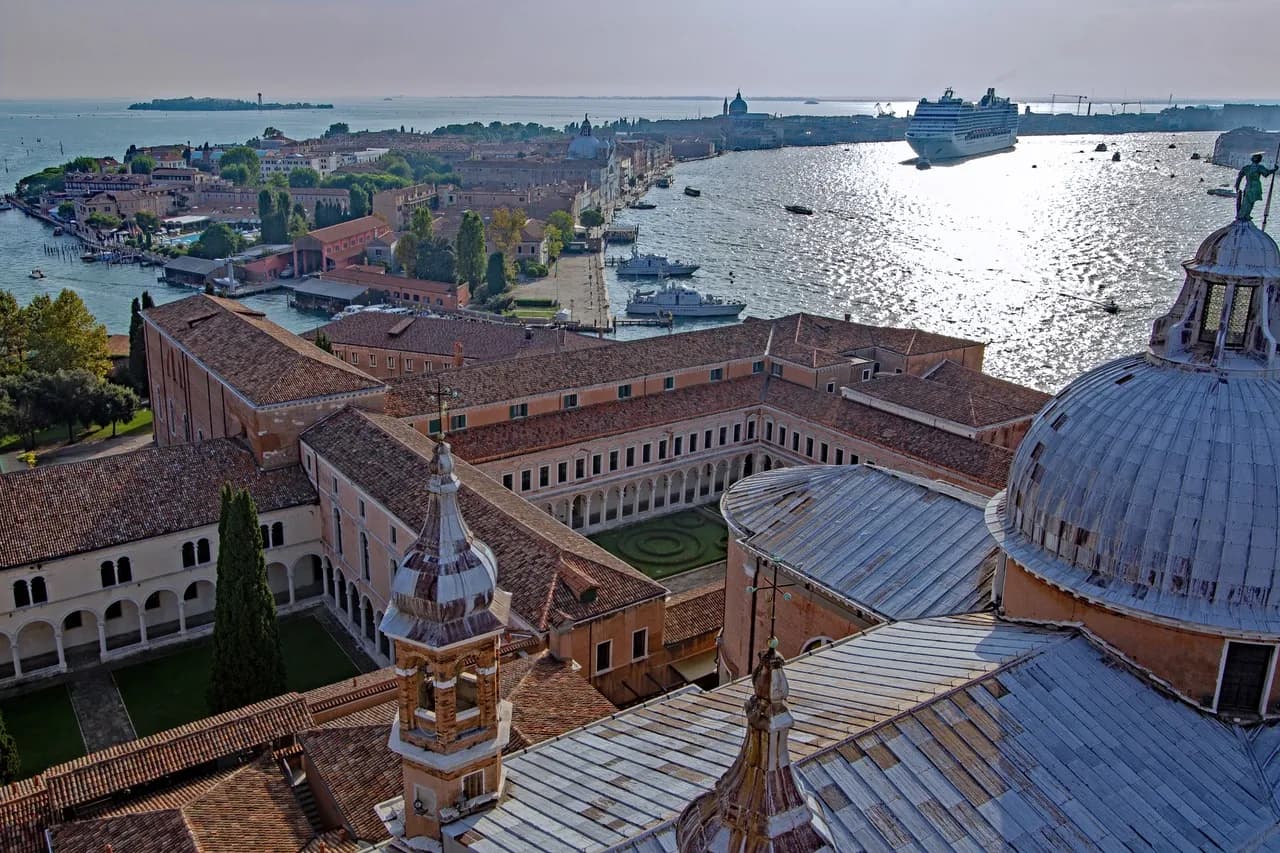 Church of San Giorgio Maggiore - From Campanile di San Giorgio Maggiore, Italy