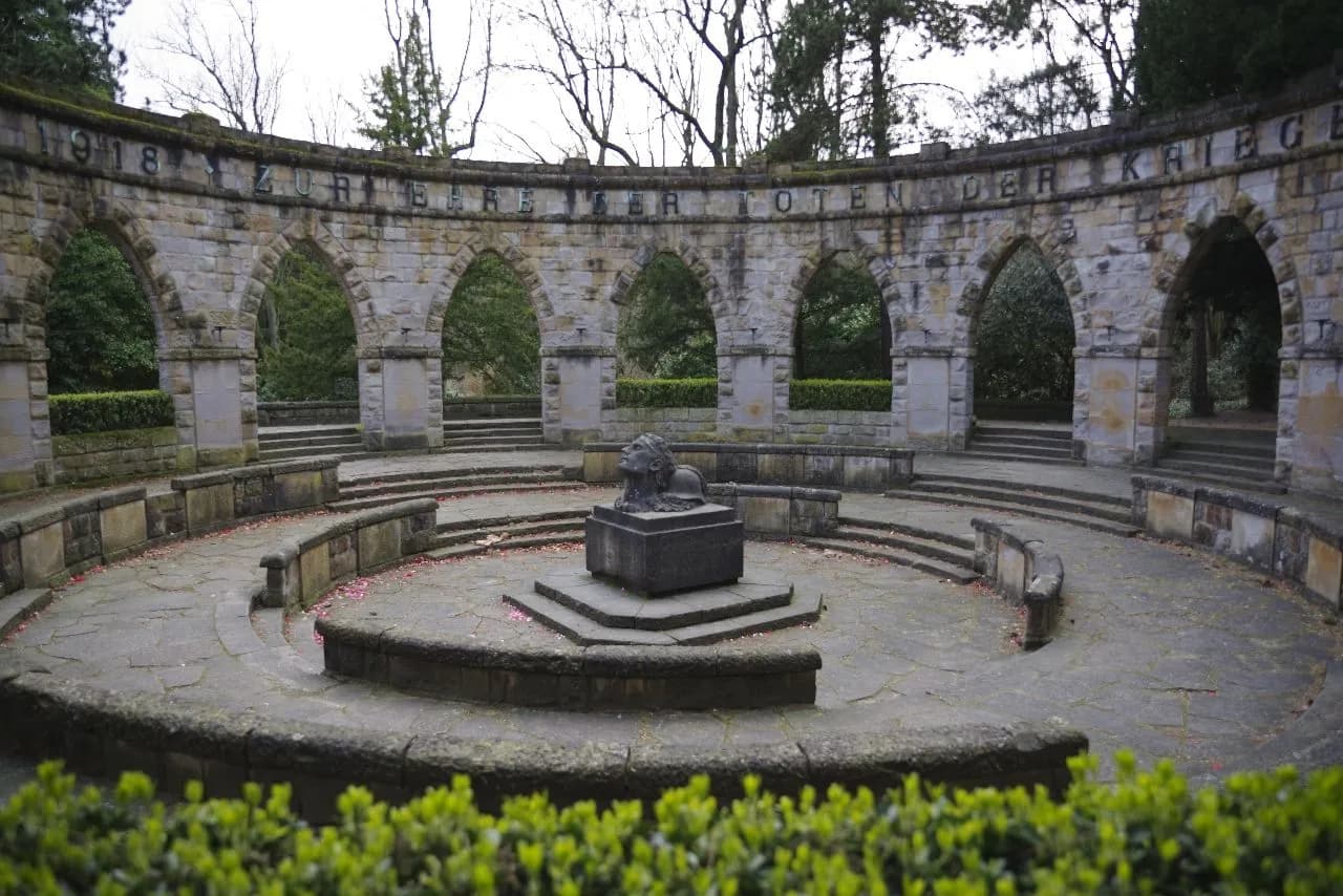 Ehrenmal Wittringen - From Inside, Germany