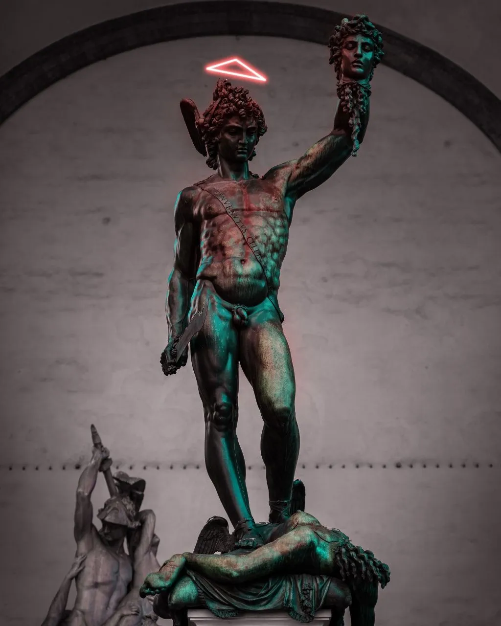 Perseus with the head of Medusa - से Piazza della Signoria, Italy