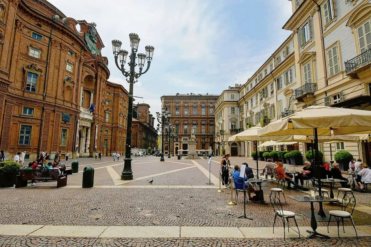 Piazza Carignano - Italy