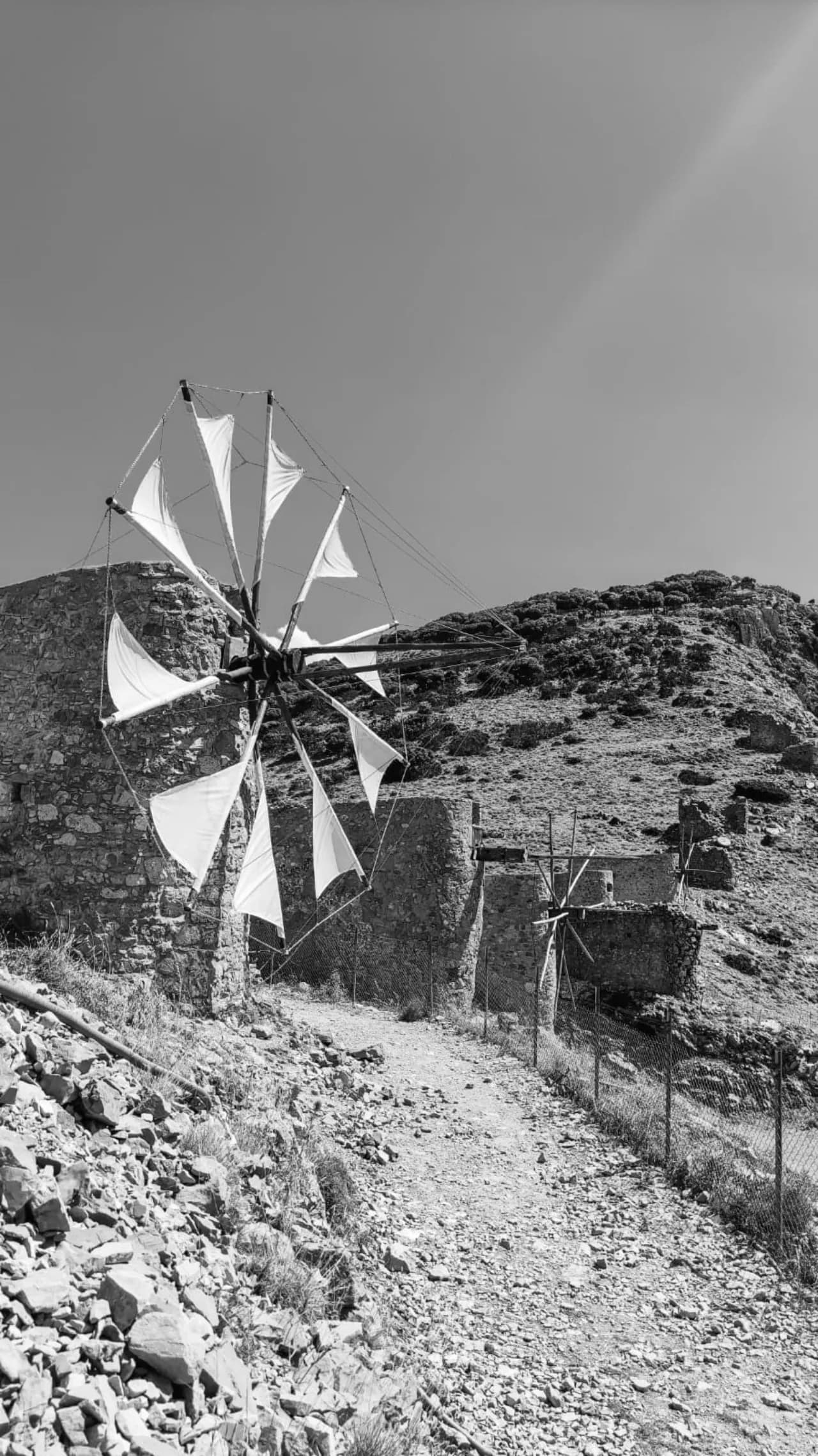Windmill of Seli Ambelou - Greece