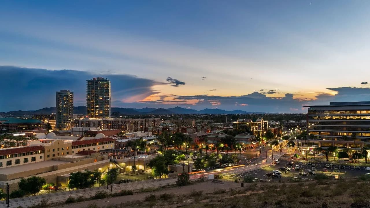 Tempe Downtown - De "A" Mountain, United States