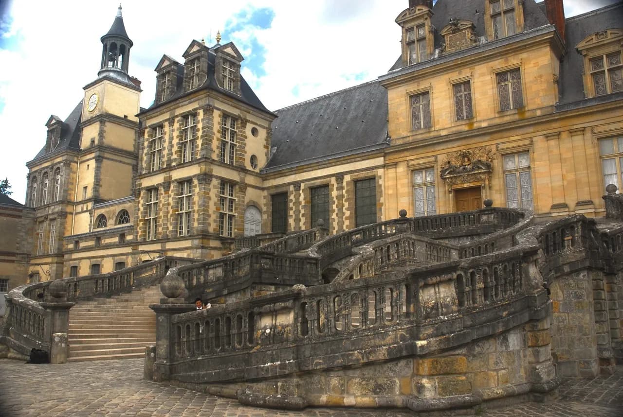 Château de Fontainebleau - De la Stairs, France