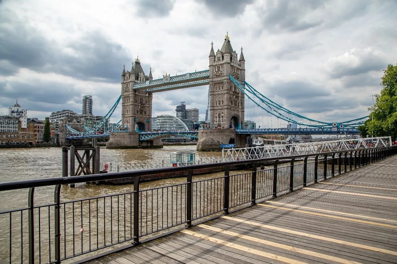 Tower Bridge - Od The Timepiece Sundial, United Kingdom