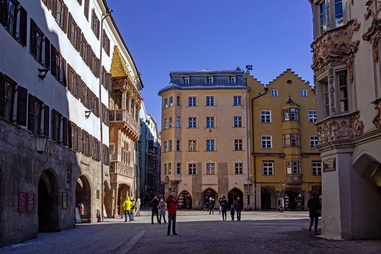 Herzog Friedrich strasse - De Kiebachgasse, Austria