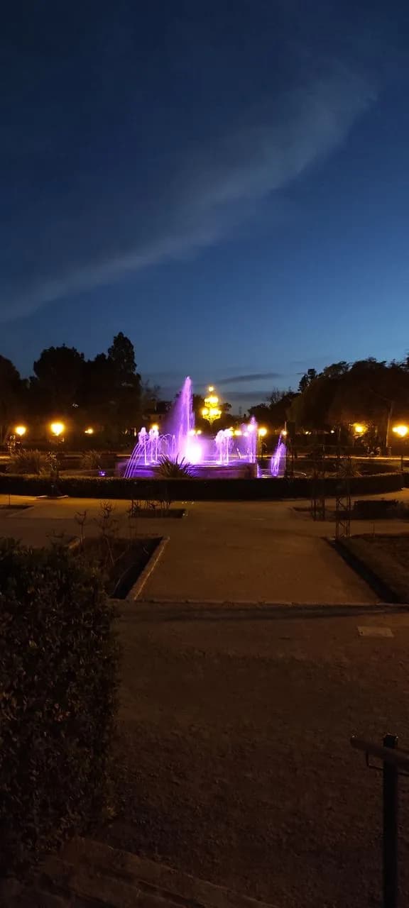 Fuente de Espectáculos - Rosaleda - Kimden Jardines del Real - Viveros, Spain