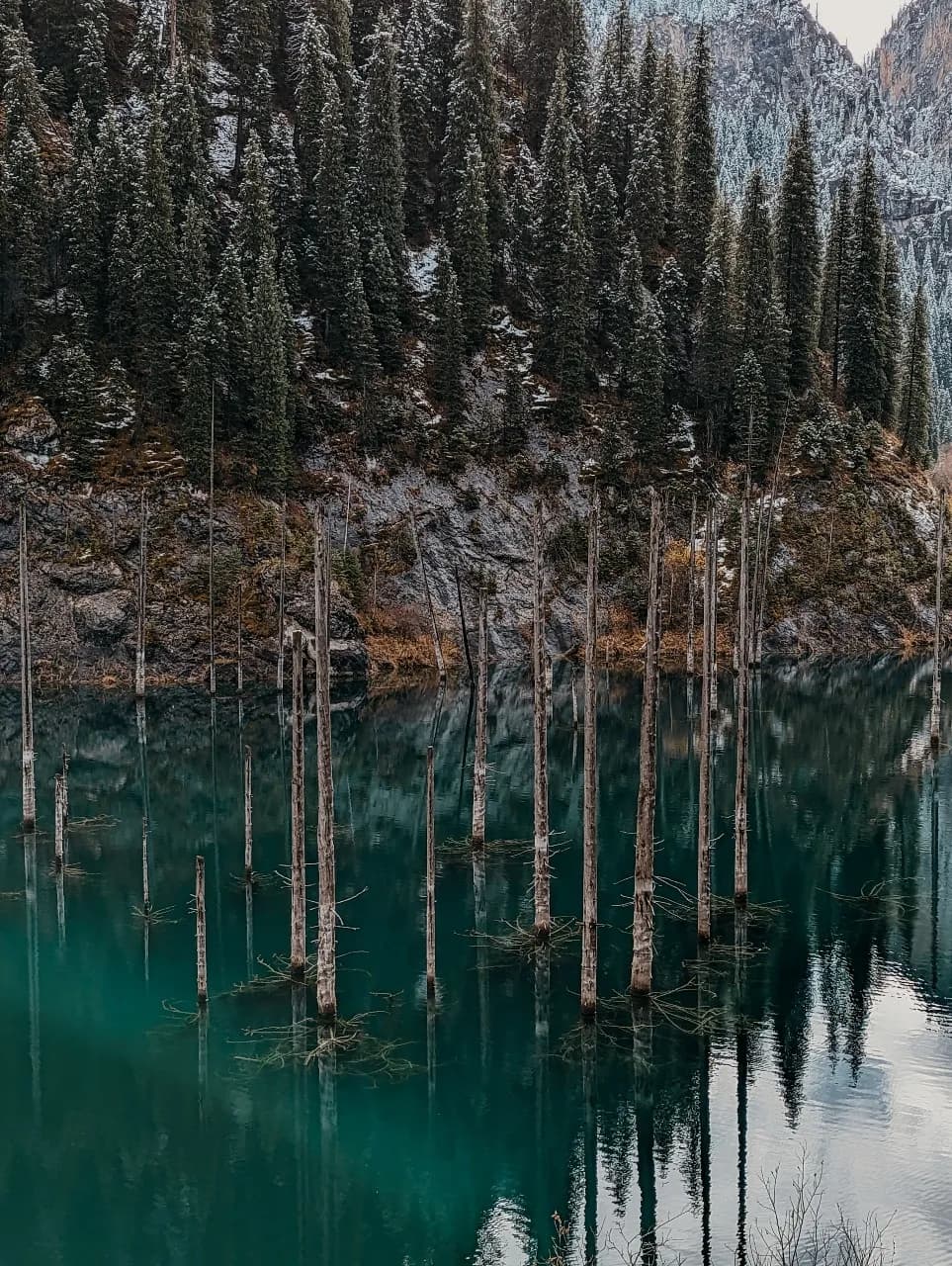 Kaindy Lake - Kazakhstan