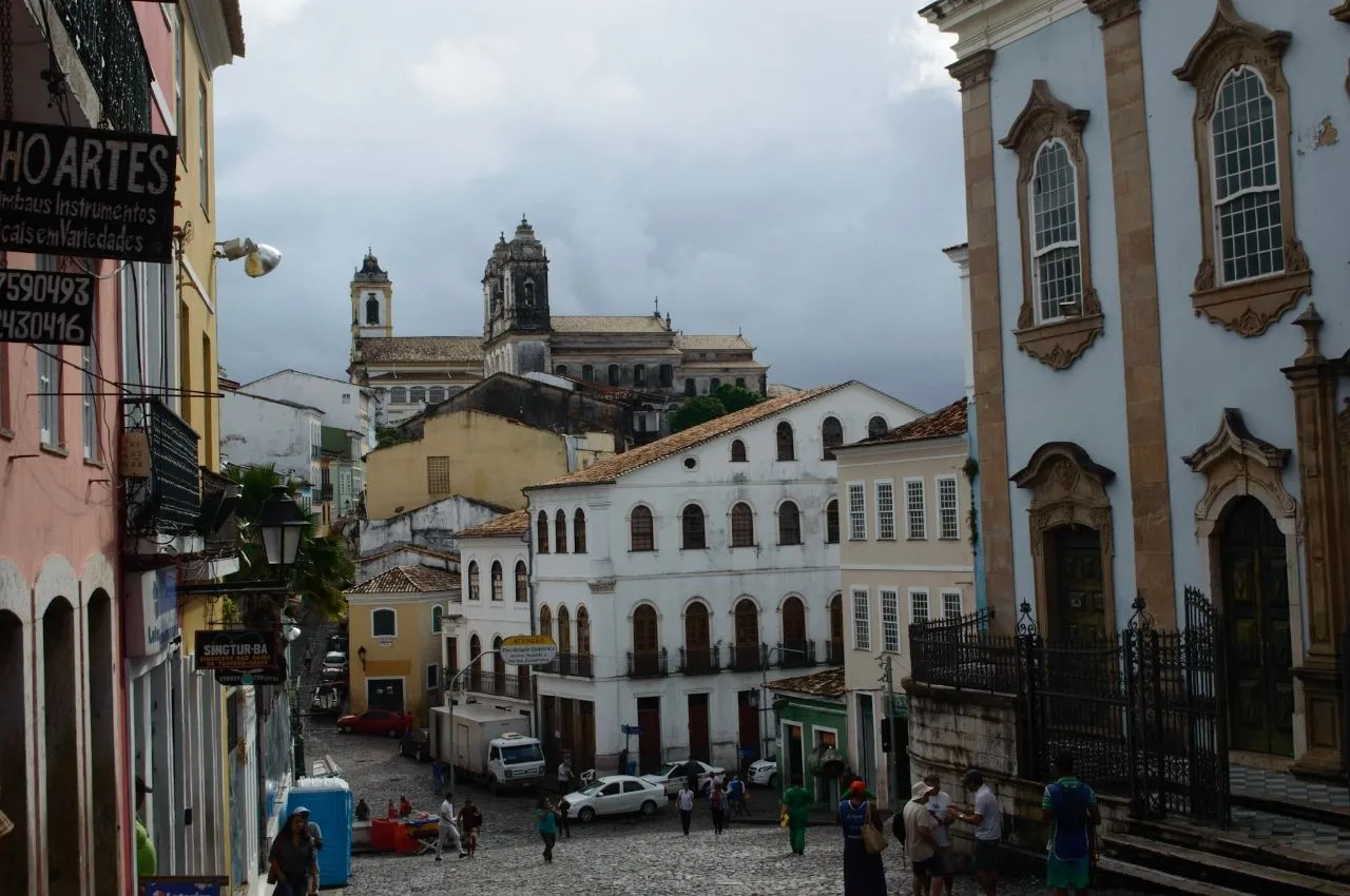 Pelourinho - Frá Parte histórico de Salvador, Brazil