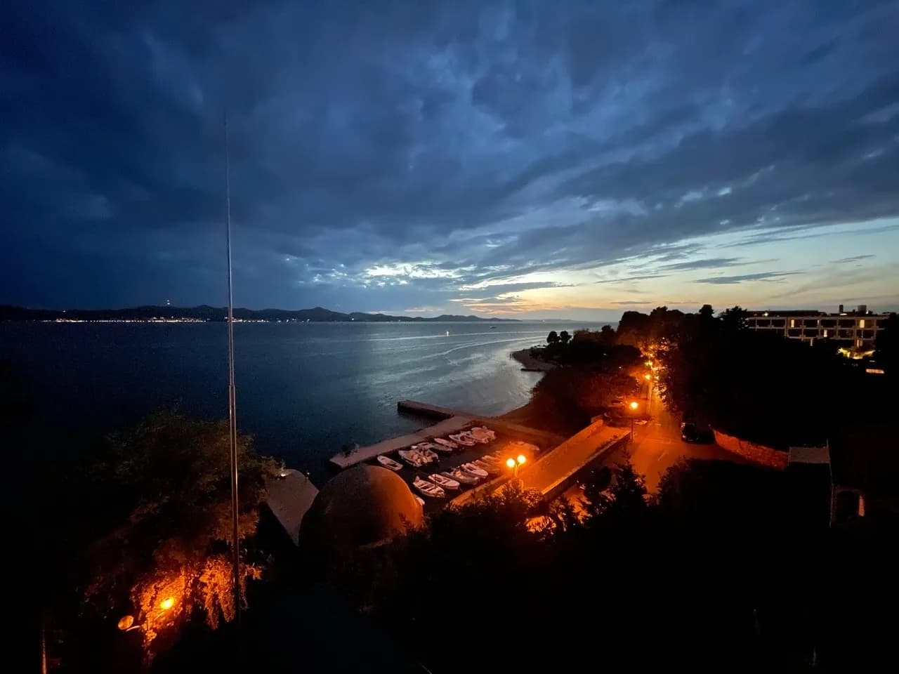 Kolovare Beach - จาก Karma restaurant & bar, Croatia