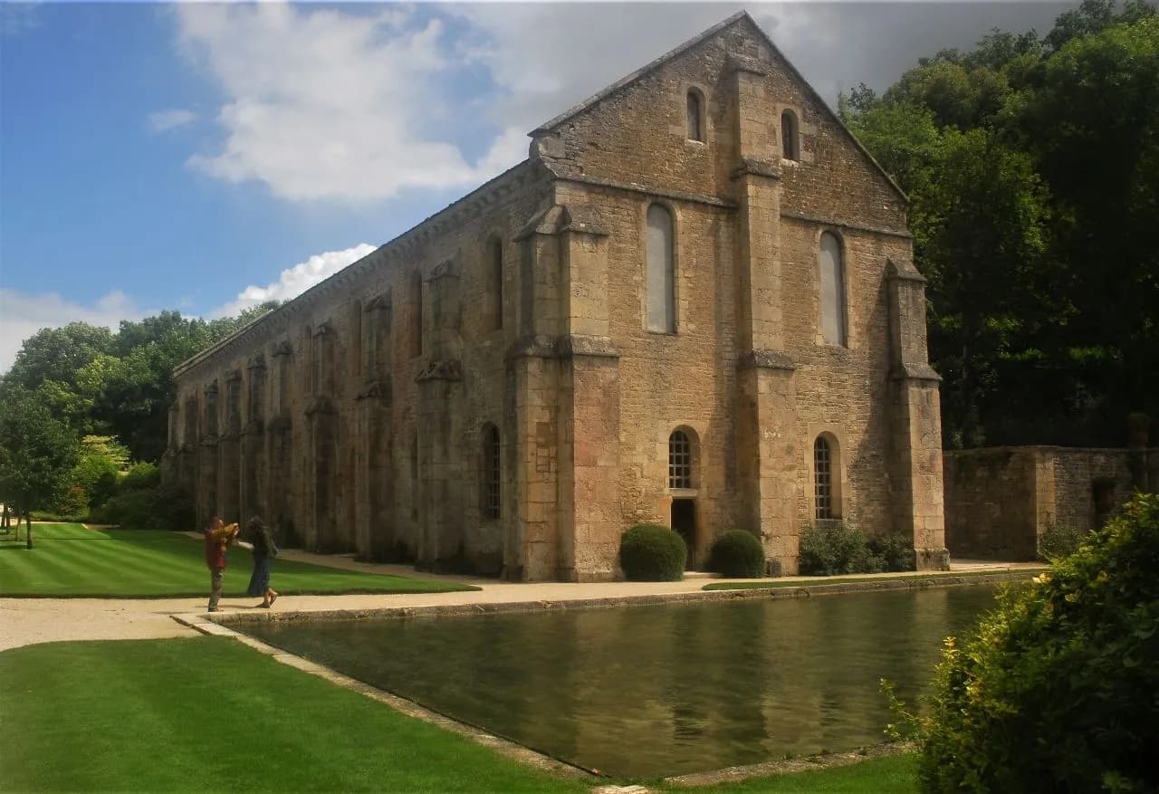 Fontenay Abbey - Forge - De Fountain, France