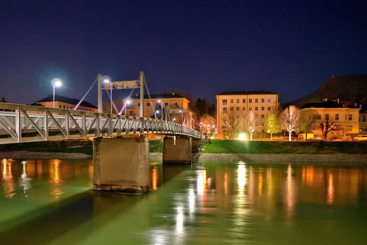 Müllner Steg - از Gehweg, Austria