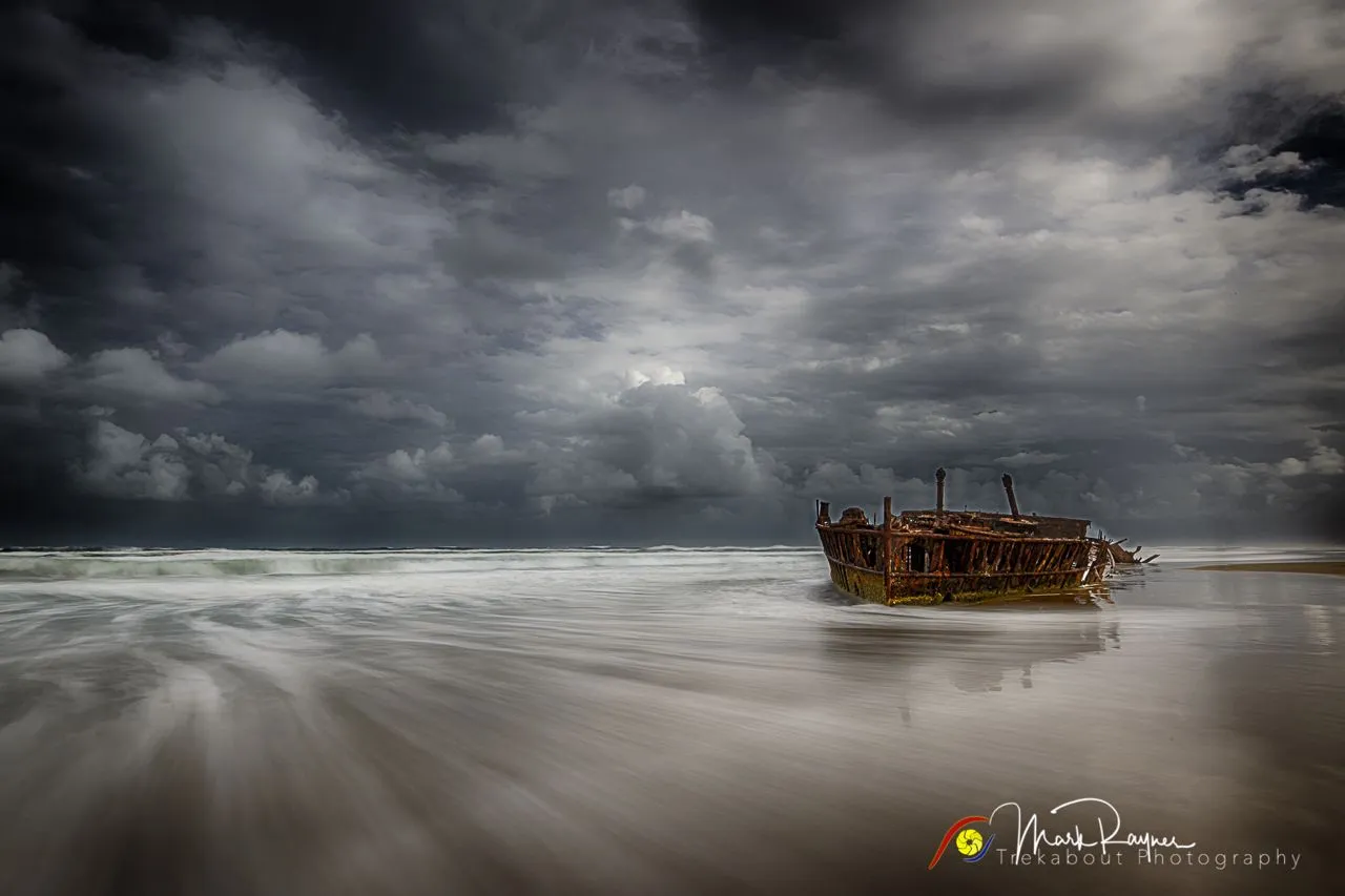 S.S. Maheno shipwreck - De Front, Australia
