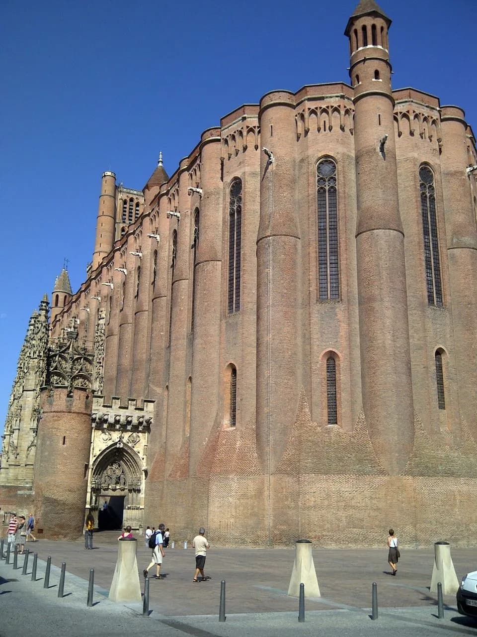 Albi Cathedral - Od Rue Mariès, France