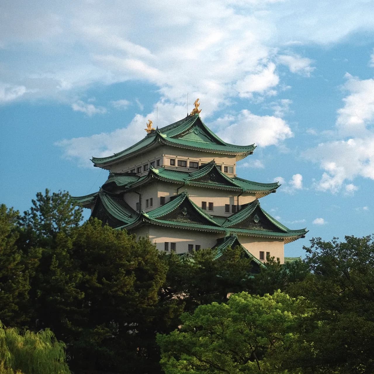 Nagoya Castle - 来自 Across the street from Meijo park, Japan