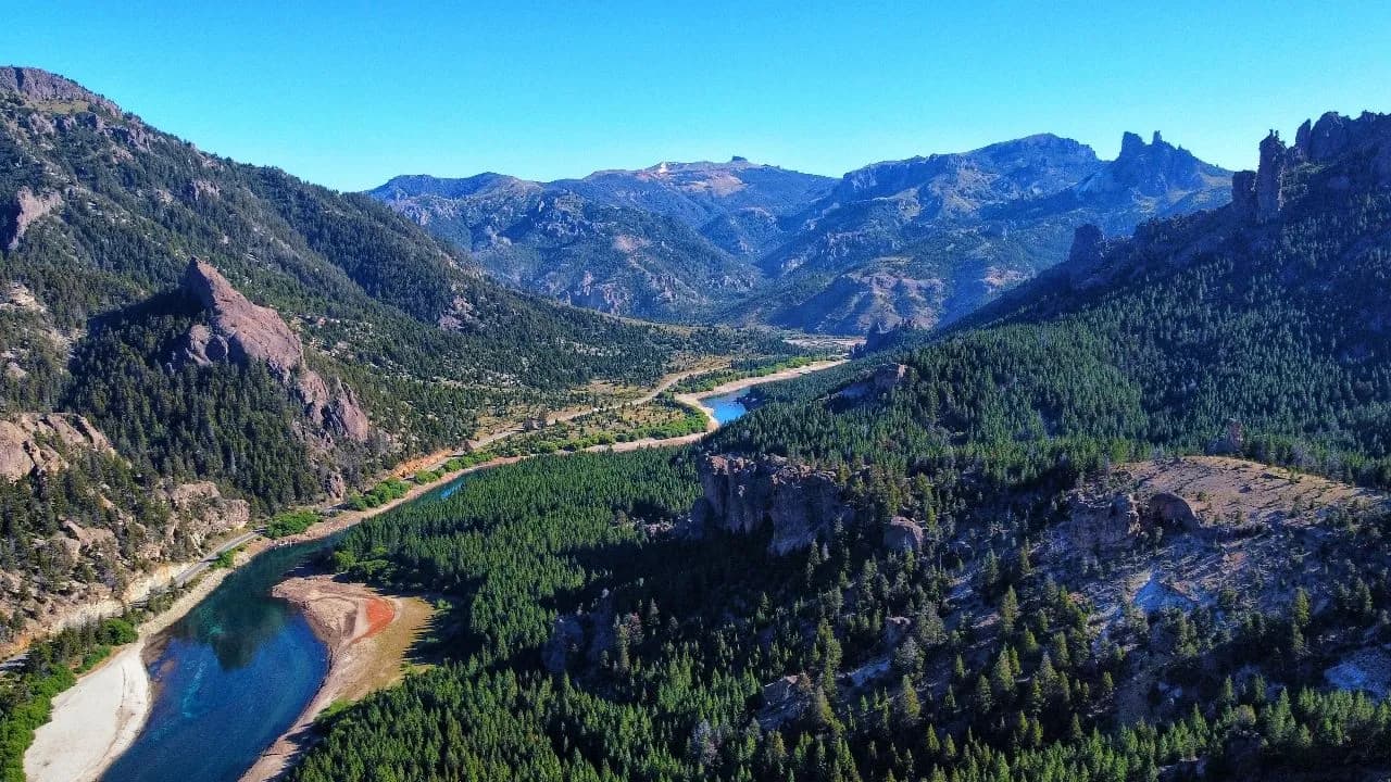 Valle Encantado - Từ Drone, Argentina