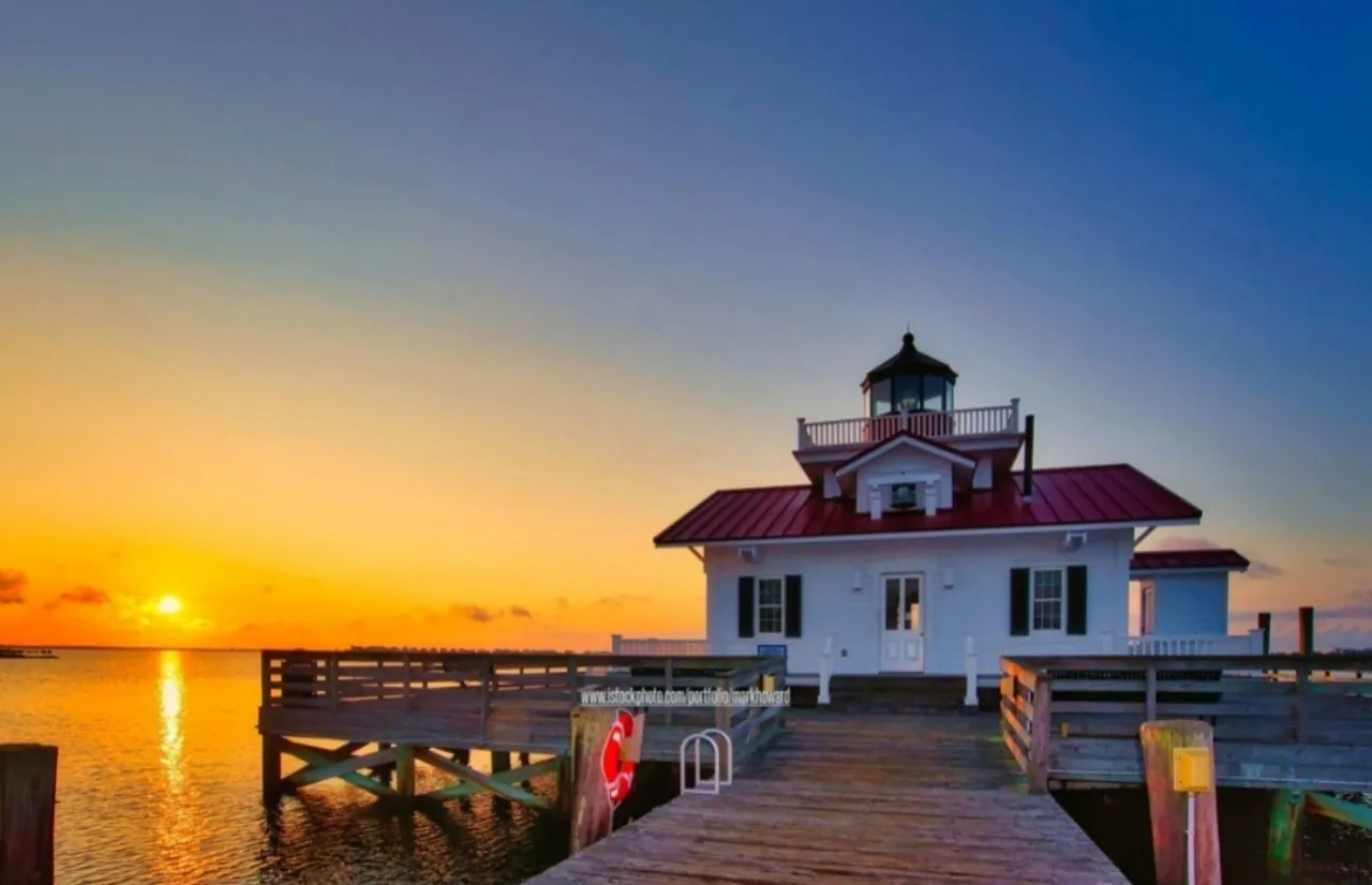 Roanoke Marshes Lighthouse - United States