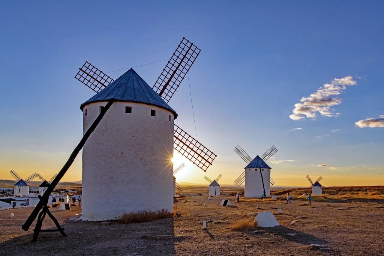 Molinos de viento de Campo de Criptana - Spain