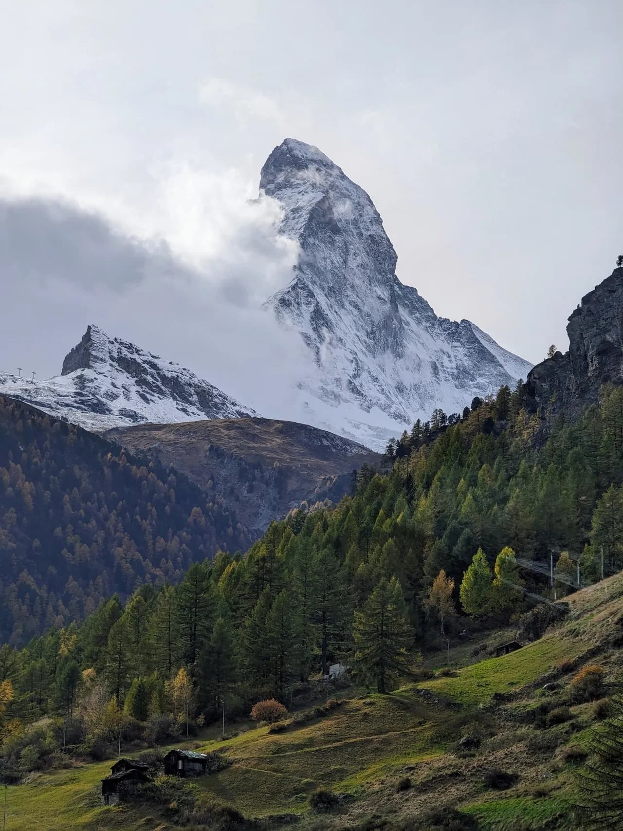 Zermatt Matterhorn - จาก Famous Viewpoint, Switzerland