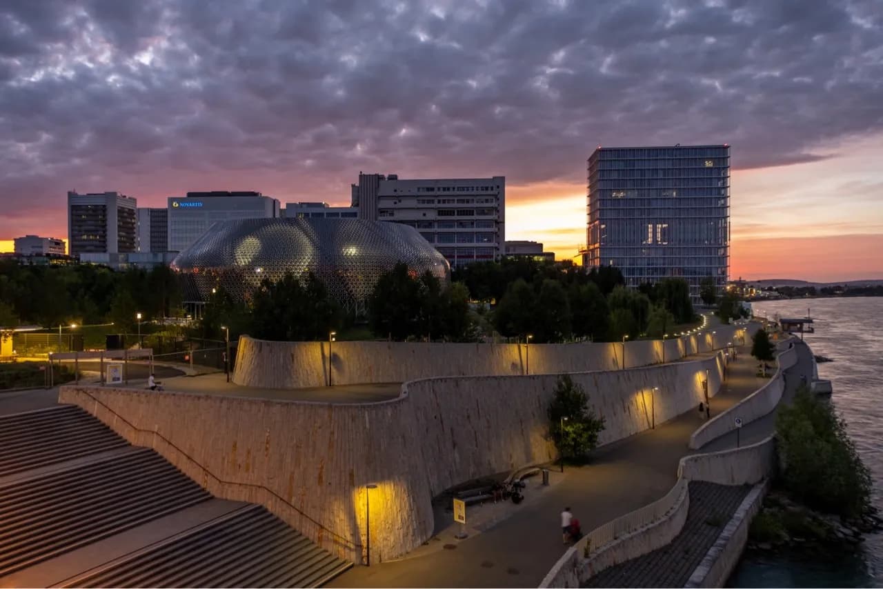 Novartis Pavillon - Z Dreirosenbrücke, Switzerland