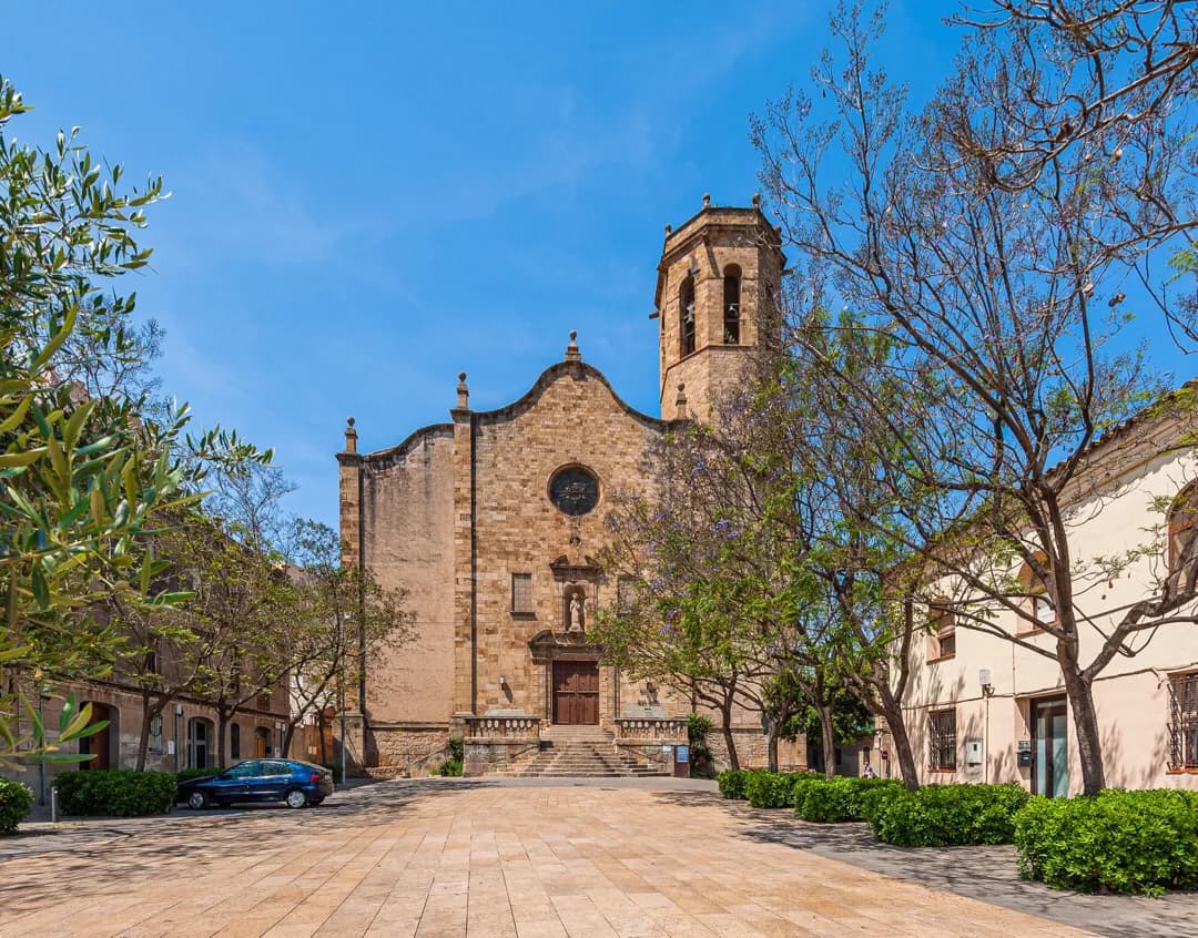 Parroquia De Sant Baldiri - Von Plaça Mossèn Jaume Oliveras, Spain