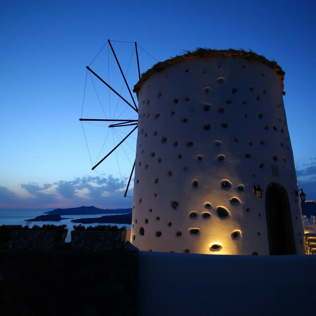 Windmill Megalochori - Greece